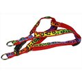 Fly Free Zone,Inc. Leopard Dog Harness; Rainbow - Extra Small FL521794